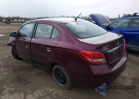 2017 Mitsubishi Mirage G4 Es из США, поврежденный, VIN ML32F3FJ8HHF05912